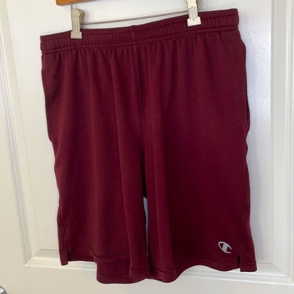CHAMPION | Men’s Burgundy Colored CHAMPION Shorts Size Large - Picture 3 of 6